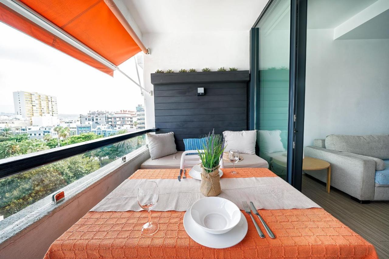 Estudio Con Terraza Vista Mar Las Palmas / Gran Canaria Exterior foto