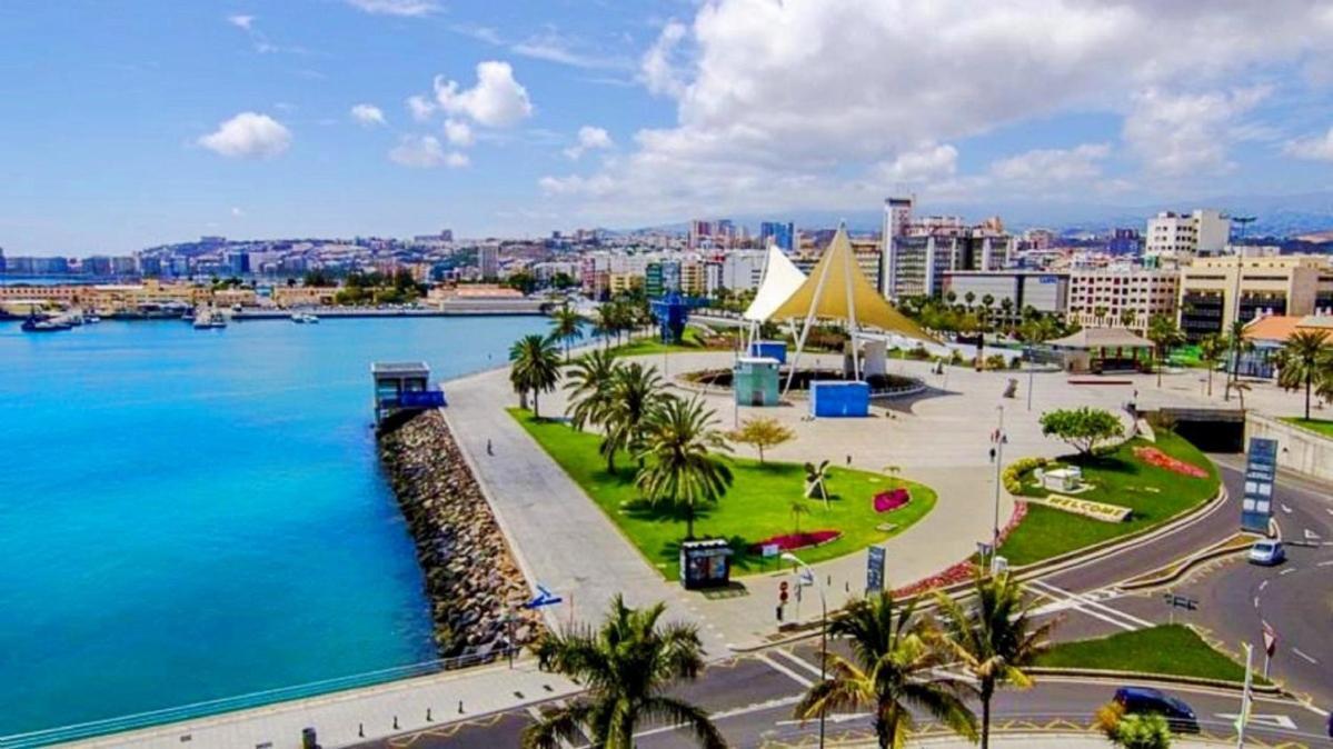 Estudio Con Terraza Vista Mar Las Palmas / Gran Canaria Exterior foto