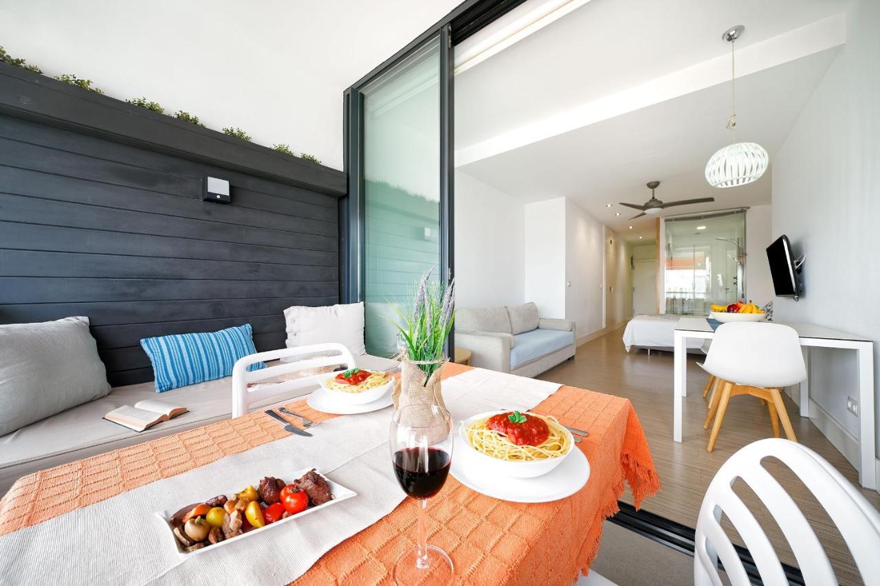 Estudio Con Terraza Vista Mar Las Palmas / Gran Canaria Exterior foto